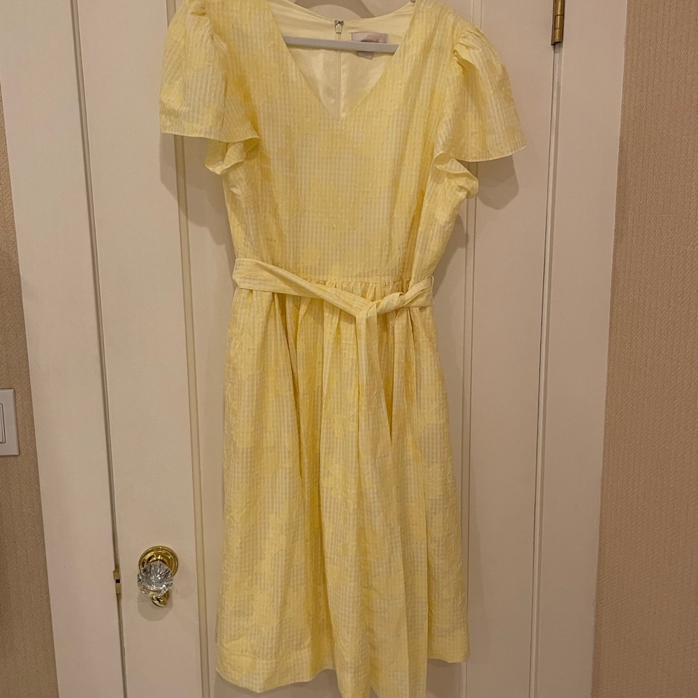 Rachel Parcell Yellow Puff Sleeve Dress - Picture 5 of 7